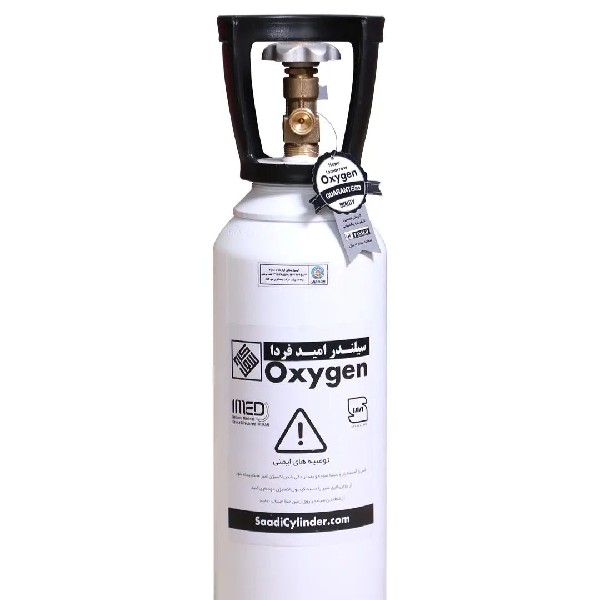 کپسول اکسیژن ۵ لیتری ایرانی