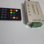 کنترلر RGB آر جی بی ۱۲ ولت با کنترل و سنسور صدا